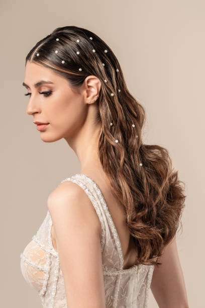 istock Portrait of a beautiful bride 2163740500