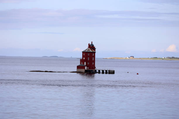 Norway: - Kjeungskjær fyr is a lighthouse off the Norwegian coast on a small skerry off Ørland, Trøndelag.