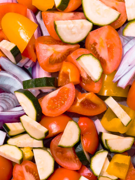 istock Ingredients of a Vegetable oven tray bake 2163744103