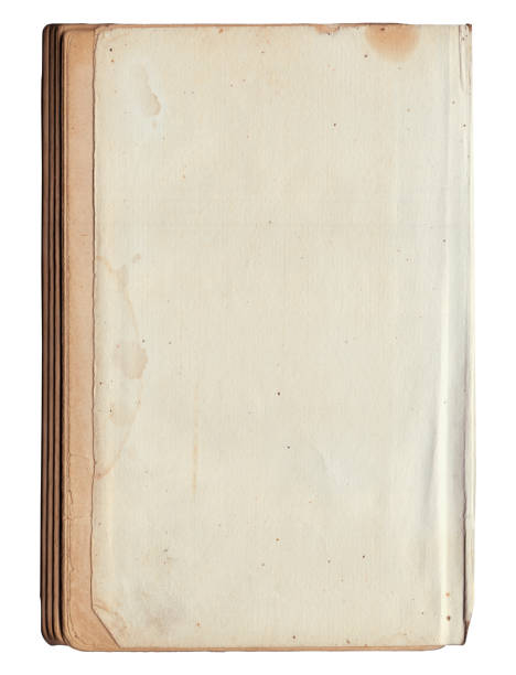 istock Vintage background of old ancient paper texture with spots isolated 2163766049