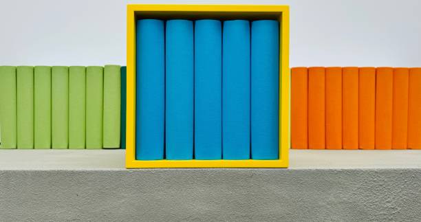 istock Row of Colorful Generic Books 2163767598