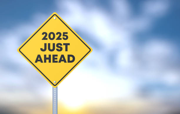 istock 2025 Just Ahead Road Sign 2163770580