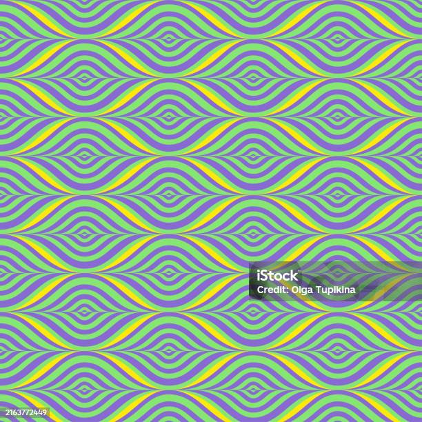 Funky Vector Pattern Funky Colorful Abstract Psychedelic Seamless Pattern Vector Decorative ...