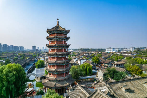 istock Hebei Ancient City street 2163779504