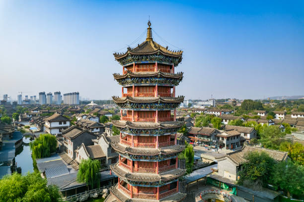 istock Hebei Ancient City street 2163779524