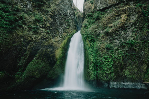 istock A waterfall along Wahclella Falls Trail in Oregon. 2163782380