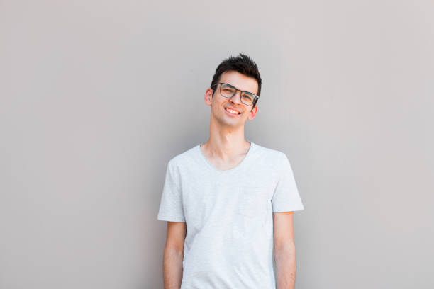 Good looking man in glasses, portrait