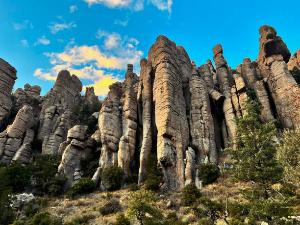 istock wide landscape chiricahua national monument blue sky 2163797310