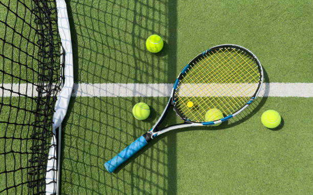 istock Tennis Racket and Ball green 2163797940