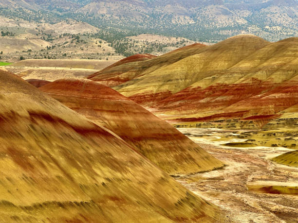 istock oregon painted hills red and green colored fossilized soil 2163798735