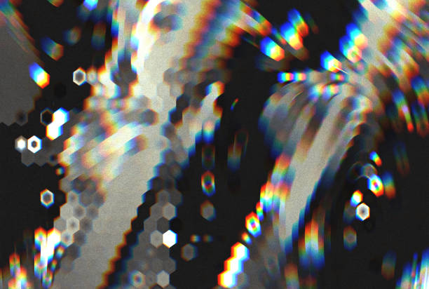 istock glitch gradient grainy vintage texture, abstract color gradient, blurred background film grain texture overlay, minimal style 2163805738