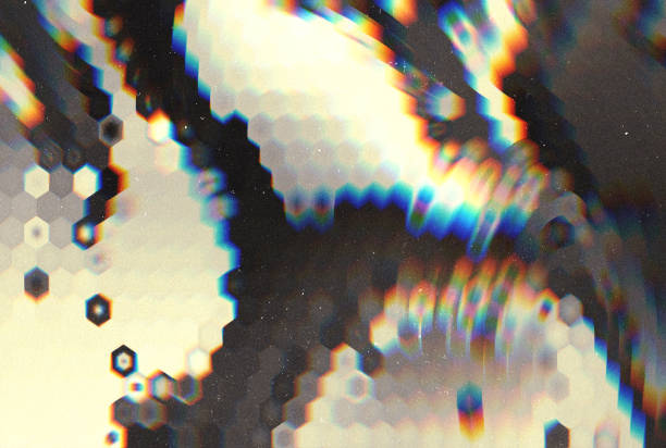 istock glitch gradient grainy vintage texture, abstract color gradient, blurred background film grain texture overlay, minimal style 2163805770