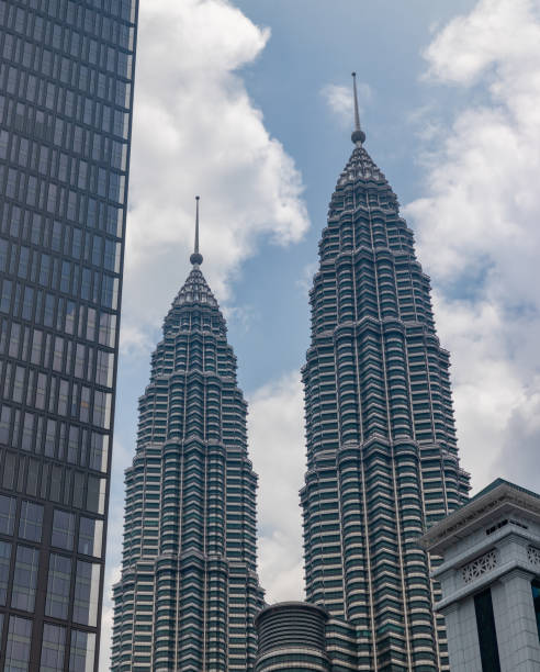 A world beautiful famous skyscrapers in Kuala Lumpur.