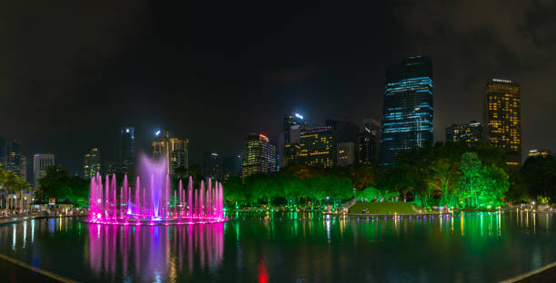 istock KLCC Park Fountain Show at Night 2163806115