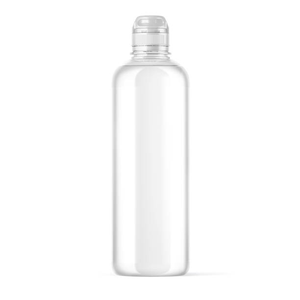 istock water in blank plastic bottle with cap on white background, 3d illustration, 3d rendering, Mockups for Branding and Packaging DesignMockups for Branding and Packaging Design 2163806990