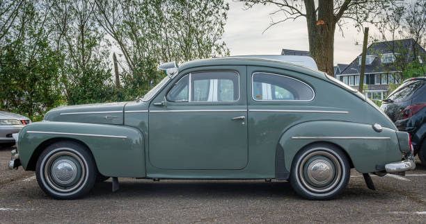 Alphen aan den Rijn, The Netherlands, 13.04.2024, Classic Volvo PV 544 from 1960