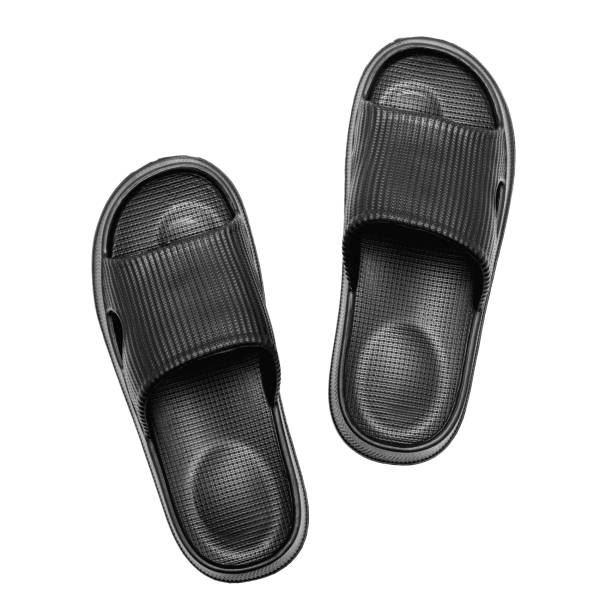 istock Black Sandals Or Slippers 2163834264