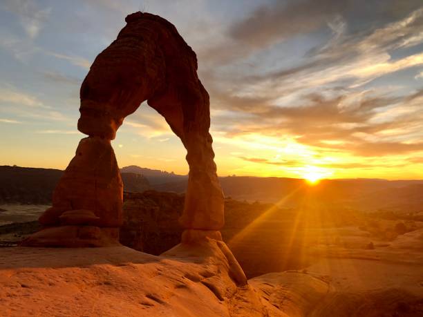 istock Delicate arch in Arches national park Utah 2163834407