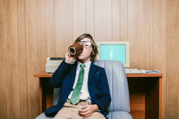 istock Child Prodigy Office Employee 2163848045