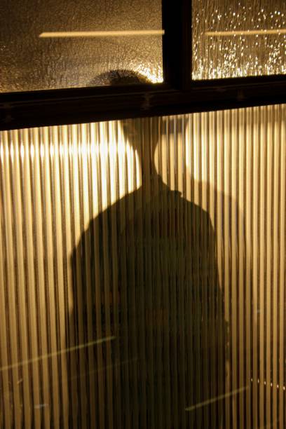 istock Person manequin in backlight 2163848547