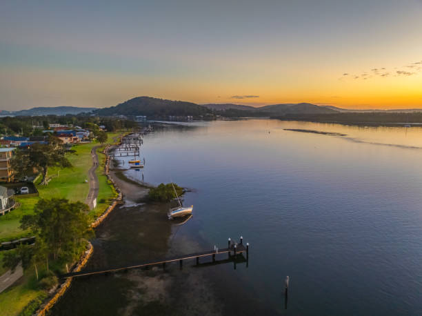 istock Sunrise at the waterfront 2163859734