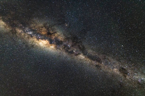 istock Stargazing at the night sky and milky way 2163859840