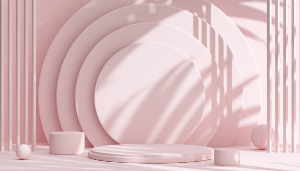 istock 3d podium product display background 2163860597