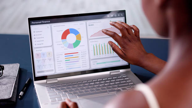 istock Computer App For Money, Budget And Expense Tracking 2163868001