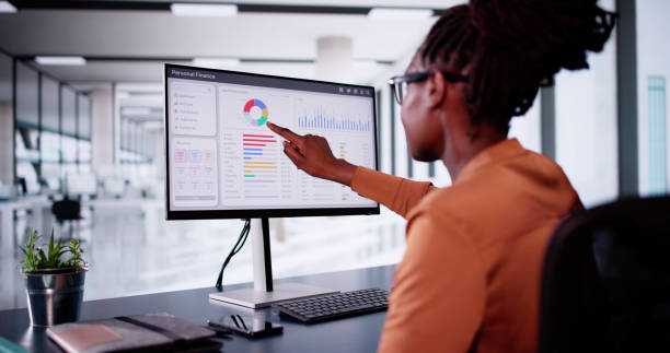 istock Computer App For Money, Budget And Expense Tracking 2163868534