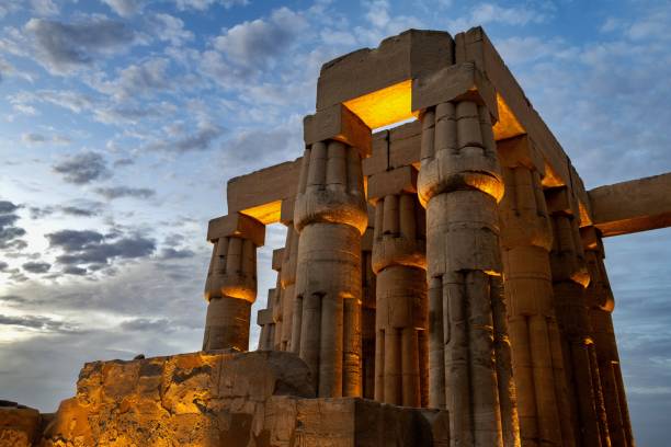 istock Ruins of Luxor Temple in Egypt 2163872621