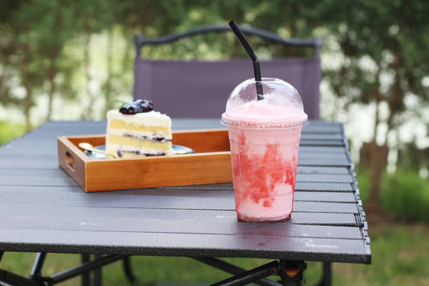 istock piece of blueberry cake 2163879460