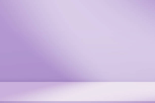 istock Purple Background,Studio Room with Abstract light,Window Shadow on Floor and Wall for Autumn Product Present.Vector Minimal Interior with Pastel Colour Gradient, Backdrop platform 3d Podium Display 2163880577