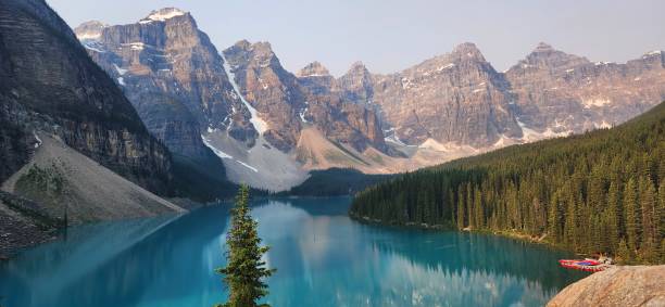 istock Moraine lake 2163888316