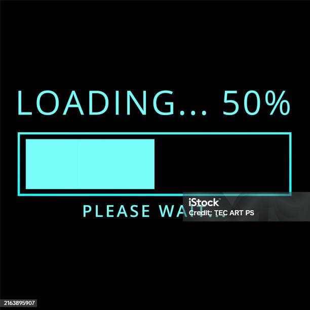 50 Loading 50 Loading Progress Bar Stock Illustration - Download Image Now ...