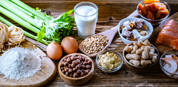 istock Composition with common food allergens 2163899481