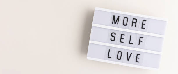 istock More self love. Banner with lightbox. 2163914392