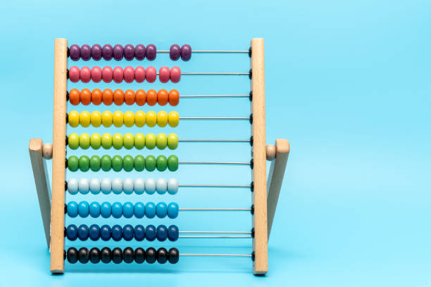 istock A wooden abacus with colorful beads on it 2163923484