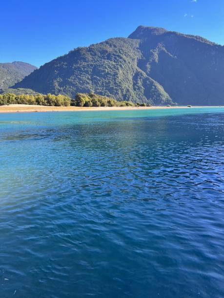 Glacial lake in wilderness area, TaguaTagua Park, Patagonia