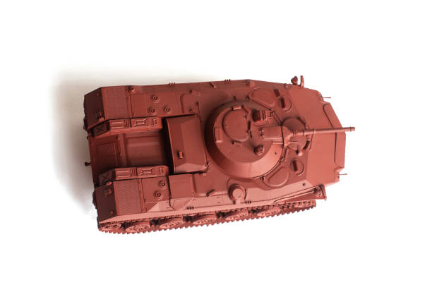 istock Scale model of old vehicle 2163932689