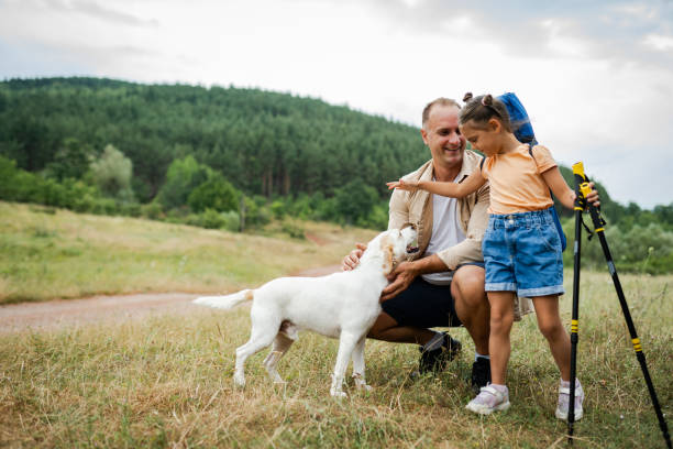 istock Dad and daughter hiking 2163936955
