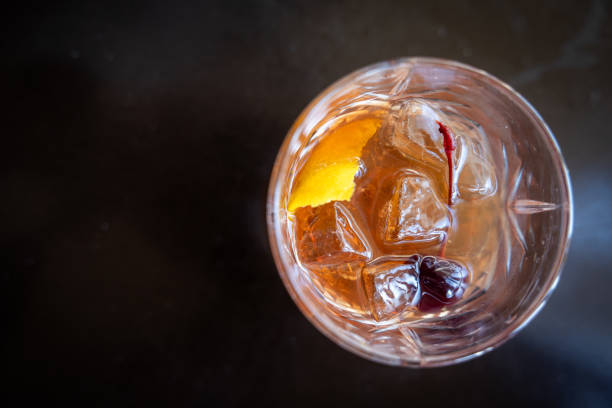 istock A traditional old fashioned with a cherry on top 2163944347