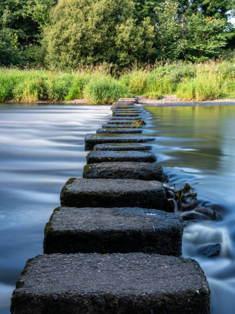 istock Stepping stones crossing a flowing river in scotland 2163951577