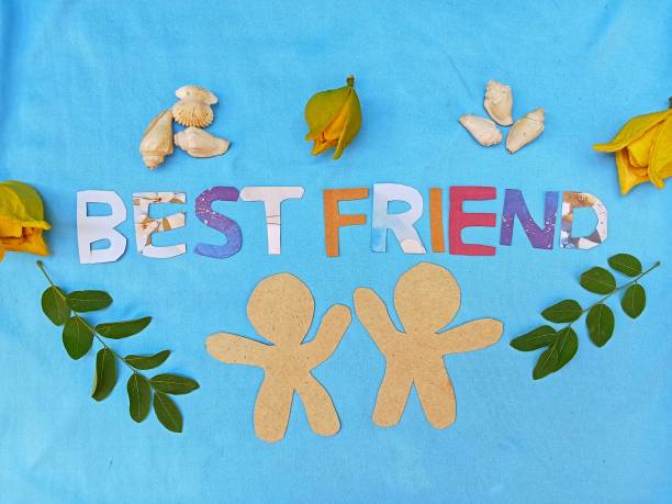 A creative idea from paper about best friend