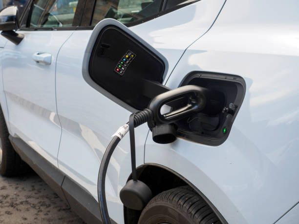 istock Electric Car on Charge 2163974125