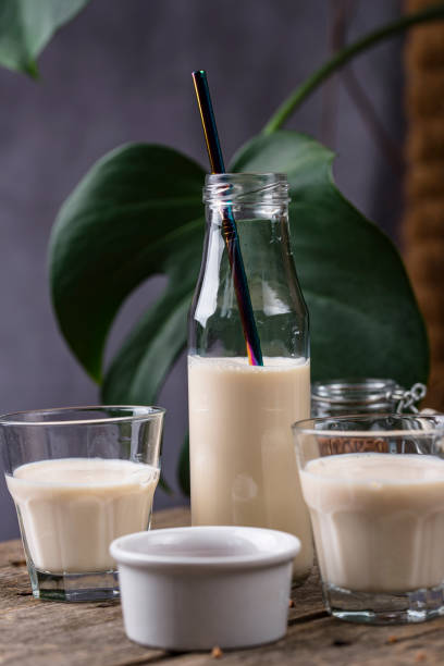 istock Lactose free nondairy buckwheat milk 2163983983