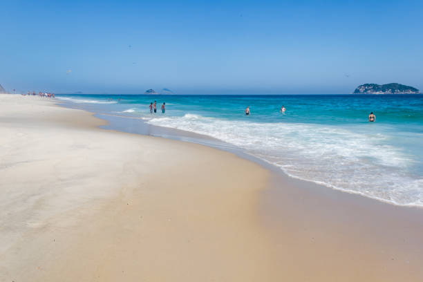 istock Sunny day at Barra Da Tijuca Beach - Rio de Janeiro 2164008387