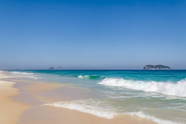 istock Sunny day at Barra Da Tijuca Beach - Rio de Janeiro 2164008388