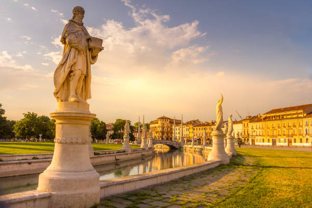 istock Prato della Valle, the largest Italian square, Padua, Italy 2164008875
