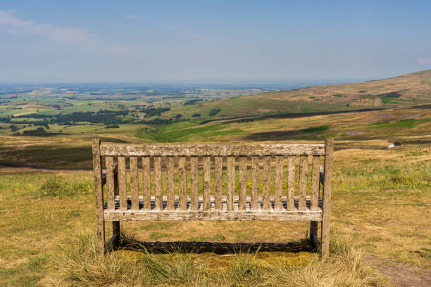 istock A bench with a view from the Hartside Pass between Alston and Penrith, England, UK 2164016024
