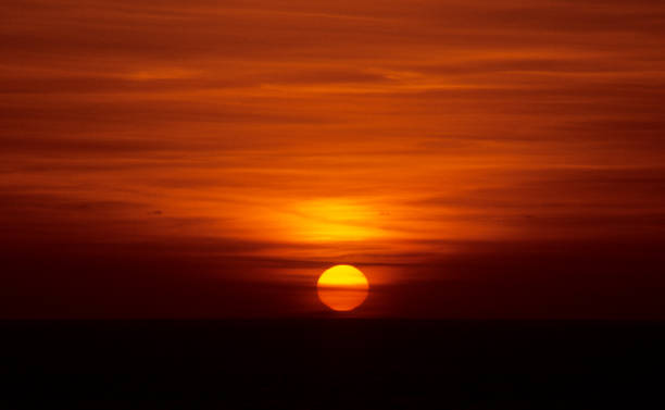 istock Sunset in Bali on the ocean 2164020850
